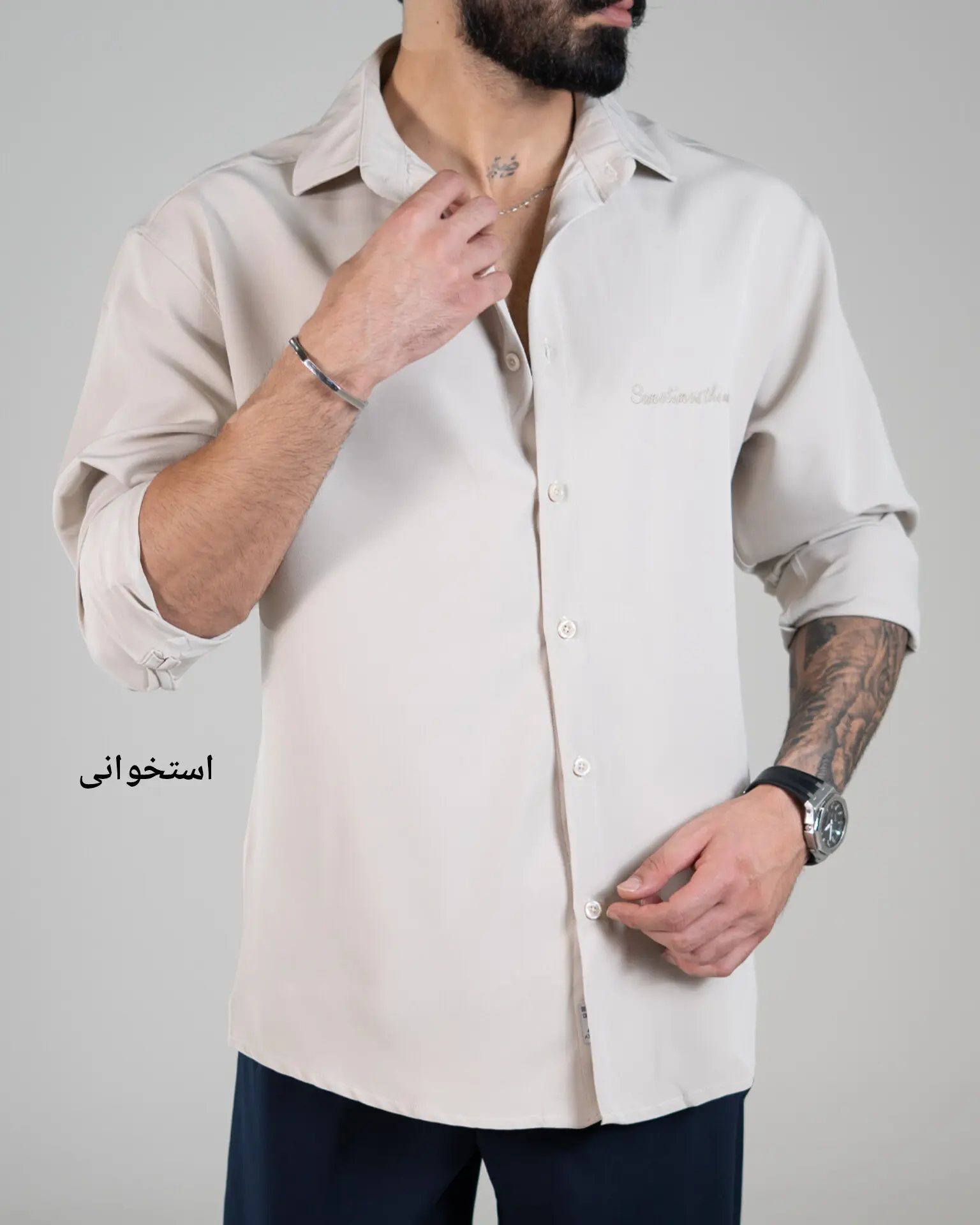 پیراهن دبل فیس نوکس-کد5520